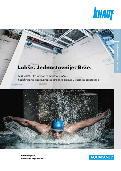 Naslovnica: AQUAPANEL Indoor - cementna ploča