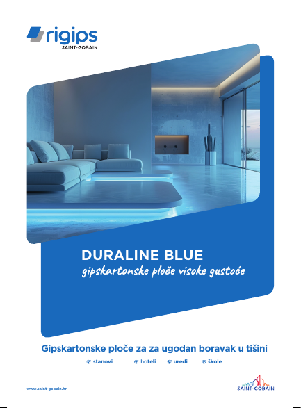 Naslovnica: Rigips DuraLine Blue